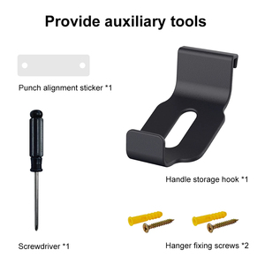 Universal Wall Mount Game Console Storage Bracket Space-Saving <strong>Controller</strong> <strong>Display</strong> Holder 2 Games for Nintendo for <strong>Switch</strong> Include - Product Image 2