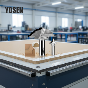 Fraiseuse CNC diamantée PCD de qualité professionnelle pour le nesting et la découpe de panneaux stratifiés MDF – Fraise de haute précision - Product Image 1