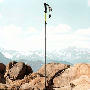 Bâton de <span class=keywords><strong>randonnée</strong></span> pliable en 5 sections en alliage d'aluminium 7075 avec poignée en EVA, portable et réglable pour le camping et l'escalade OEM/ODM - Product Image 2