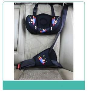 <span class=keywords><strong>Reposacabezas</strong></span> y Almohada para el Cuello para Asiento de Seguridad Infantil, Ajustador Antiasfixia, Dispositivo Triangular de Estabilización, Poliéster, Ajuste Universal - Product Image 3