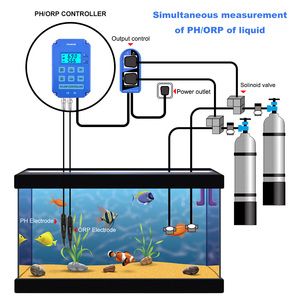 Nouveau contrôleur de <span class=keywords><strong>redox</strong></span> PH ORP avec sortie Wifi, relais de puissance, moniteur pour <span class=keywords><strong>aquarium</strong></span>, hydroponie, plantes, piscine, spa, sonde remplaçable BNC - Product Image 6