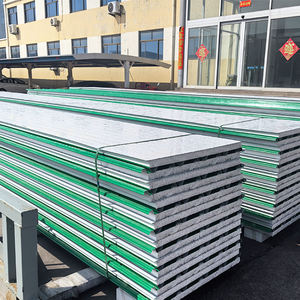 Vente en gros de panneaux <span class=keywords><strong>sandwich</strong></span> EPS pour toiture en 30mm 40mm 50mm 60mm d'épaisseur pour la construction de bâtiments au meilleur <span class=keywords><strong>prix</strong></span> - Product Image 6