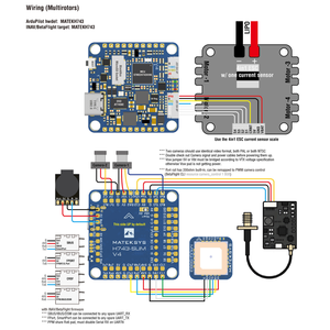Mateksys H743-SLIM-V4 フライトコントローラー 2-8S 480MHz デュアルジャイロ フリースタイル 長距離FPVドローン用 OSD＆ブラックボックス搭載 - Product Image 5