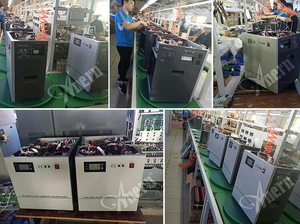 Tipo de batería de litio de 500w de iluminación solar panel kit - Product Image 4
