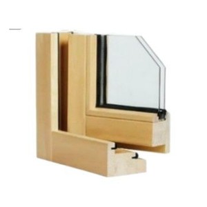 Ventana abatible de aluminio y madera compuesta, estilo europeo, aislamiento térmico, apertura vertical, fácil de operar - Product Image 3
