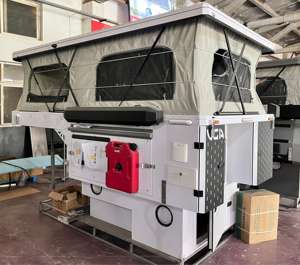 Camioneta Pickup 4x4 Moderna con Luces LED, Carpa Plegable Ligera <span class=keywords><strong>de</strong></span> Aluminio, Remolque <span class=keywords><strong>de</strong></span> <span class=keywords><strong>Autocaravanas</strong></span> Móvil - Product Image 3