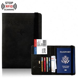 High Quality Transparent Vaccine Card Holder Eco-friendly Pu Leather Passport Holder - Product Image 4