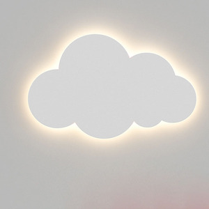 Modern Indoor Cloud <strong>Nursery</strong> Bedroom <strong>Wall</strong> Decorative LED Aluminum <strong>Wall</strong> Lamp with Multiple Colors and <strong>Lighting</strong> - Product Image 1