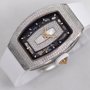 Nouvelle montre mécanique pour femme de haute qualité, tendance mode 2025, avec diamants incrustés, montre pour femme - Product Image 3