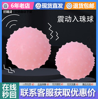 Fire Egg Fire Dragon HD-3 Plug anal vibrant pour hommes, longue taille, avec manchon à billes souples et picots, étui en cuir, jouet sexuel pour adultes