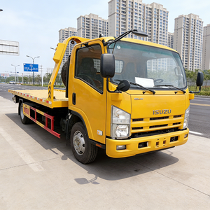 Direct usine 1SUZU Camion de <span class=keywords><strong>d</strong></span>épannage et de <span class=keywords><strong>remorquage</strong></span> robuste à plateau, entreaxe 5000 mm, pour récupération et assistance routière - Product Image 1