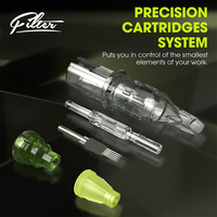 OEM ODM Vente en gros Filtre Venom 20 pièces/boîte RL RS Premium Système de positionnement précis Cartouche Aiguille de tatouage pour l'art corporel
