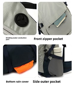Mochila Doble Oxford <span class=keywords><strong>Tomic</strong></span> Spot, Nueva, en Oferta, para Senderismo, Viajes, Aire Libre, Ligera, Impermeable, con Amortiguación de Aire, para Hombre y Mujer - Product Image 4
