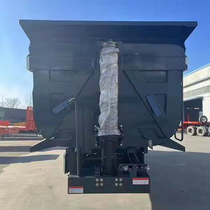 Semirremolque Volquete Automático Tipo U de Servicio Pesado Directo de Fábrica - 2/3/4 Ejes, Capacidad de Carga de 30T-80T para Transporte de Arena/Carbón - Product Image 3