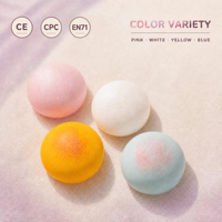 Jouet Squishy en Gros en Forme de Boule Collante, Doux, à Remontée Lente, Anti-Stress et Relaxant pour le Bureau