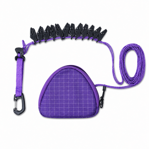 Corde à linge portable OEM pour camping en extérieur avec 12 pinces, corde réglable et pochette de rangement - Product Image 1