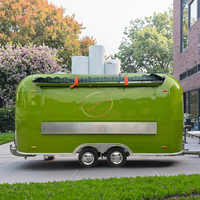 Camion mobile personnalisé de chariot de restauration rapide de hot-dog de restaurant de barre de conteneur de Offre Spéciale