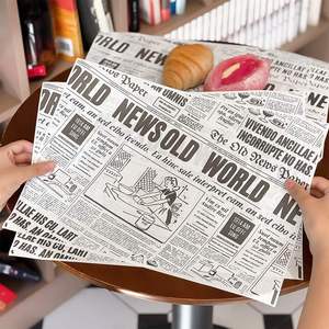 Papel de Envoltura para Hamburguesas Personalizado, Resistente a la Grasa, Biodegradable, Ecológico, para Hornear, Mantequilla, Sándwiches - Product Image 4