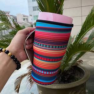 Usine en Stock nouveau néoprène matériel voiture tasse poignée tissu couverture adaptée pour 30oz Ice <span class=keywords><strong>Blaster</strong></span> Thermos tasse couverture - Product Image 3