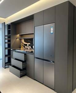 Mueble Combinado Personalizado, Mueble Refrigerador y Vinoteca Integrados, Aparador para Comedor - Product Image 5