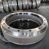 MUZL1610 Coque de rouleau à anneau, pièces de rechange pour moulin à granulés Muyang, moteur/engrenage/roulement, matériau X46Cr13, HRC 52-54, longue durée de vie