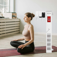 Panel de Terapia de Luz Roja Portátil con Enchufe Estadounidense, 5 Longitudes de Onda, EMS, 12 Modos Inteligentes, Alivio del Dolor, 180W, Certificado CE/FCC, Uso Doméstico y Comercial