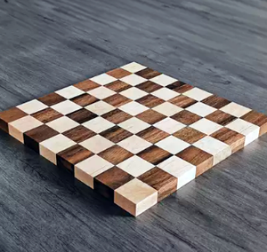 Set di scacchi a scacchiera pieghevole in legno di alta qualità personalizzato con scatola di colori basata su <span class=keywords><strong>disegni</strong></span> di fabbrica - Product Image 2