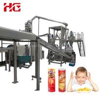 Machine à chips de type Pringle / Machine de transformation d'aliments de loisirs / Ligne d'équipement de fabrication de chips de pommes de terre
