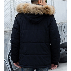 Chaquetas de Alta Calidad con Forro Polar, Abrigo Cálido de Invierno con Capucha y Logo Personalizado, Parkas para Hombre - Product Image 2