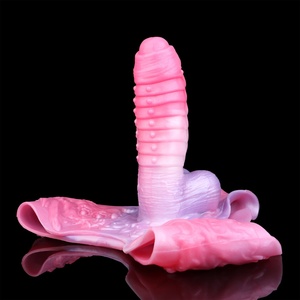 SHAZ-3210 Monster Color Pantalones de Simulación con Pene Incorporado, Funda de Pene de Silicona Líquida, Venta al por Mayor - Product Image 4