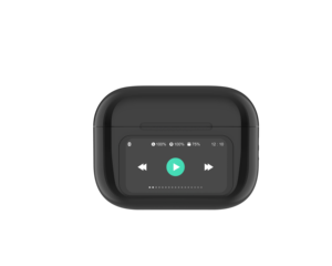 Écouteurs sans fil BT de haute qualité <span class=keywords><strong>Anc</strong></span> Enc avec écran intégré, faible latence, multilingues, A9 PRO - Product Image 4