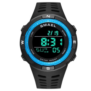 Montre SMAEL 1915, cadeau pas cher, montre numérique LED en silicone, cadran rond, montres pas chères en gros, montres de sport pour hommes, unisexe, Reloj - Product Image 3