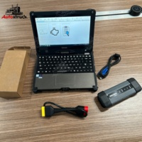 Laptop Robusta CF-53 + Escáner de Diagnóstico para Camiones de Trabajo Pesado para Sinotruk HOWO T7H A7 XTruck EOL OBD Codificación ECU Motor Diésel CNHTC