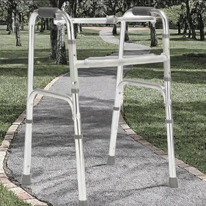 Déambulateur à roulettes Wishmed en alliage d'aluminium, pliable et portable, dispositif d'aide à la marche pour personnes âgées et handicapées, aide à la rééducation - Product Image 2