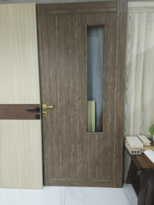 Portes d'intérieur insonorisées ignifuges étanches en WPC personnalisées - Product Image 2
