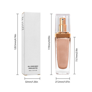 몰텐 글로우 얼굴&바디 하이라이터 리퀴드 스프레이(도매) 개인 상표 쉬머 하이라이터 스프레이 - Product Image 6