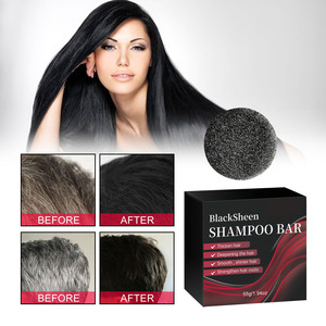 <span class=keywords><strong>Nuevo</strong></span> estilo hidratante cabello fuerte y sólido denso negro crecimiento cuidado champú barra de jabón para mujeres - Product Image 3