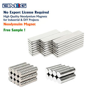 중국 맞춤형 강력 자석 20x10x5 네오디뮴 디스크 자석 N35-N52 Ndfeb 자석 니켈 자성 재료 - Product Image 2