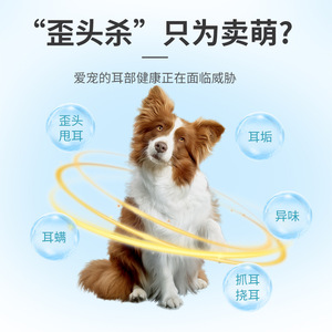 Poudre antibactérienne contre les acariens des oreilles pour animaux de compagnie, 70g, pour chats et chiens, nettoyage des oreilles, soulage les démangeaisons, élimine la saleté - Product Image 1