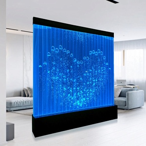Customized Modern Design Movable LED Acrylic Partition Panel Water Bubble Wall of Elegant Design - Product Image 1
