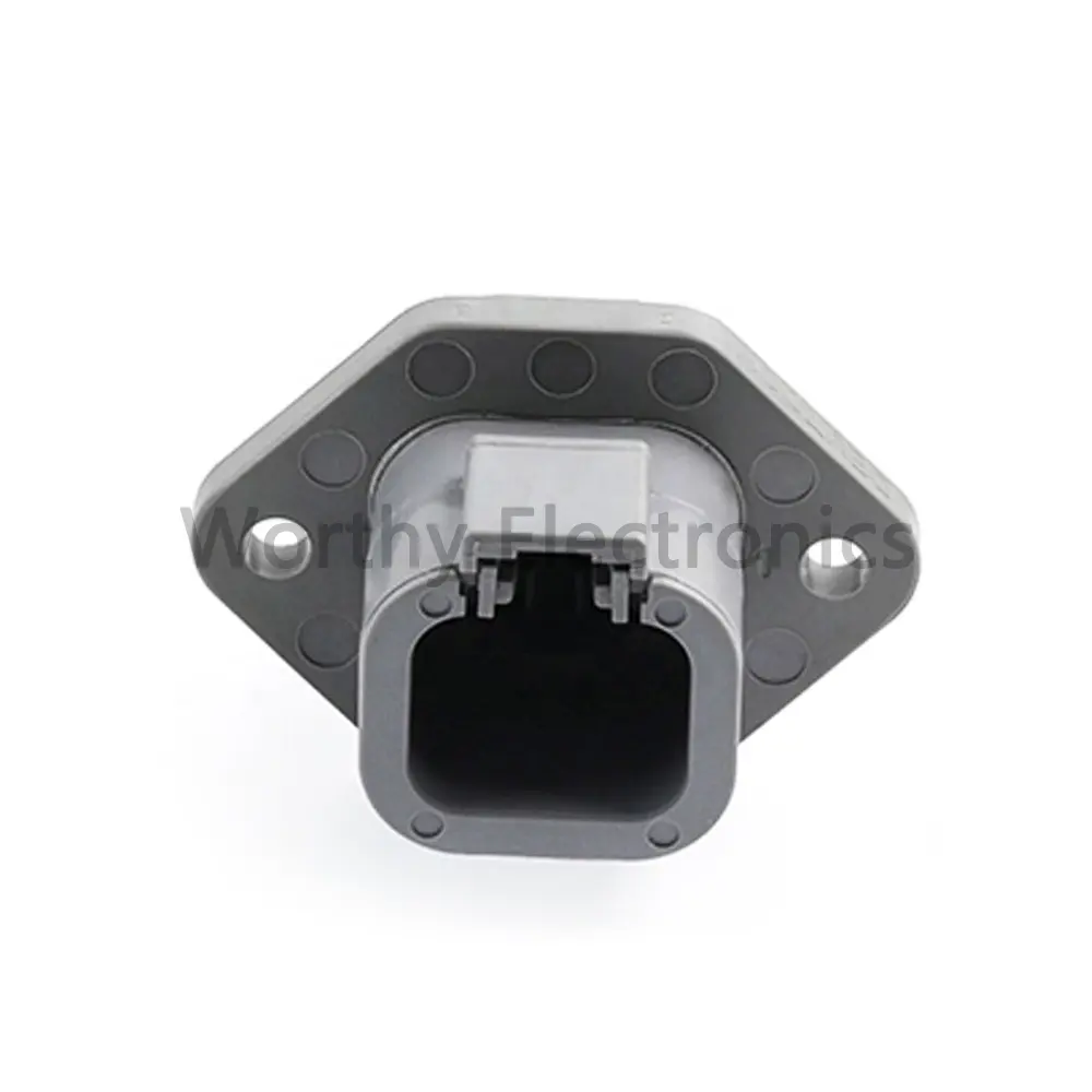 Electronic component 4-hole quick-connect waterproof plug auto connector DTP04-4P-L012 wiring harness factory