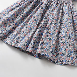 Vestido de Niña con Botones y Estampado Floral Bordado a Mano para Otoño, Manga Larga, Cuello Camisero, Encaje, Color Personalizado ODM - Product Image 5