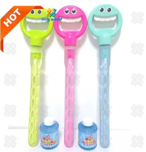 Tiktok Hot Sale 2024 Smiley 32 Holes Bubble Wand Toys Children Outdoor Bubble Blowing Water Summer Toy 5 Claws Bubble Wand