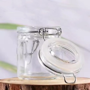 1.6-Ounce 50ml Herb Storage Mini Stash Jars avec Clamp Style Joint en <span class=keywords><strong>caoutchouc</strong></span> Joint hermétique Flacons anti-odeurs - Product Image 6
