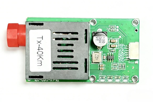 โมดูลรับส่งสัญญาณแสงสำหรับโดรนแบบ OEM&ODM จากโรงงาน  อินเทอร์เฟซ FC  TX RX FPV 155M 1550nm 40KM โมดูลออปติคอล TTL ตัวแปลงสัญญาณ UAV - Product Image 2