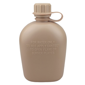 Free sample One-liter tactical outdoor <b>water</b> bottle with <b>pouch</b> cup set for camping, hiking, and canteening - Product Image 1