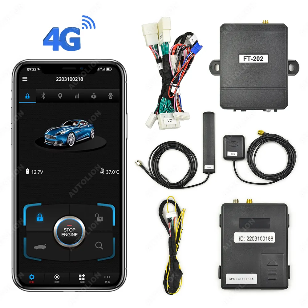 4G GPS GSM izleme konumlandırma akıllı uzaktan marş araba Alarm sistemi DC 12V OEM evrensel araba anahtarı araba bulma tarafından mobil uygulama