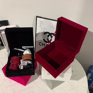 Cajas <span class=keywords><strong>de</strong></span> Regalo <span class=keywords><strong>de</strong></span> Cartón Recubiertas <span class=keywords><strong>de</strong></span> Terciopelo al por Mayor, Grandes, para Regalos <span class=keywords><strong>de</strong></span> Novia, Caja <span class=keywords><strong>de</strong></span> Regalo Personalizada en Forma <span class=keywords><strong>de</strong></span> <span class=keywords><strong>Libro</strong></span> para Joyería - Product Image 5