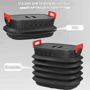 Conteneurs de stockage de granulés de bois avec Kit d'autocollants Scoop Poubelle/seau/conteneurs Fumeur Pellet Storage Grill Accessoire - Product Image 3