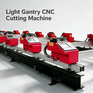 Máquina de Corte CNC de Alta Precisión con Portátil de Luz, Cortadora CNC de Doble Uso (Plasma y Llama) Tipo Gantry - Product Image 1